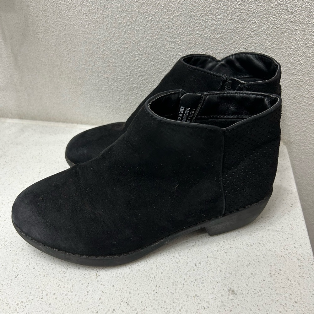 Black Ankle Boots Booties for Girls size 1!